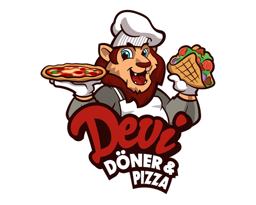 Devi Döner & Pizza logo.